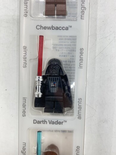 商品画像：LEGO MAGNETS/STARWARS/Chewbacca/DarthVader/Obi-WanKenobi// 6