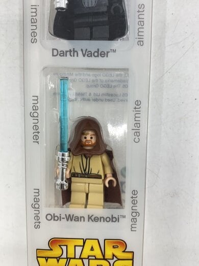商品画像：LEGO MAGNETS/STARWARS/Chewbacca/DarthVader/Obi-WanKenobi// 7