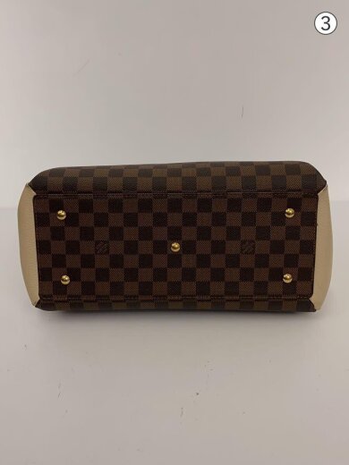 商品画像：ノルマンディーダミエ・エベヌ/ショルダーバッグ/レザー/BRW/N44028 4