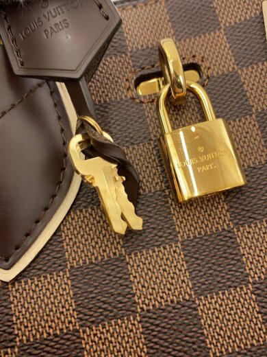 商品画像：ノルマンディーダミエ・エベヌ/ショルダーバッグ/レザー/BRW/N44028 7