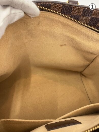 商品画像：ノルマンディーダミエ・エベヌ/ショルダーバッグ/レザー/BRW/N44028 8