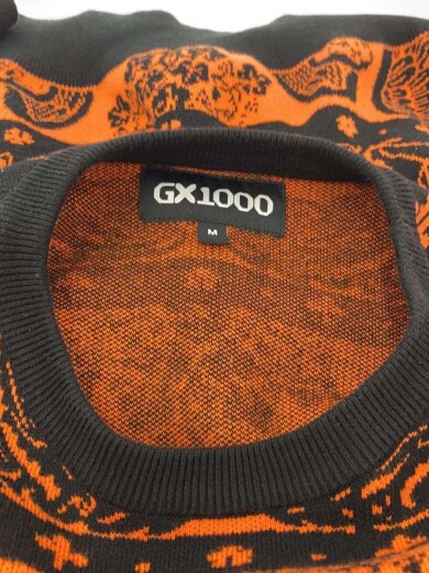 商品画像：ジャガードクルーネッニット/GX1000/ニット・セーター(薄手)/M/コットン/ORN/ 7