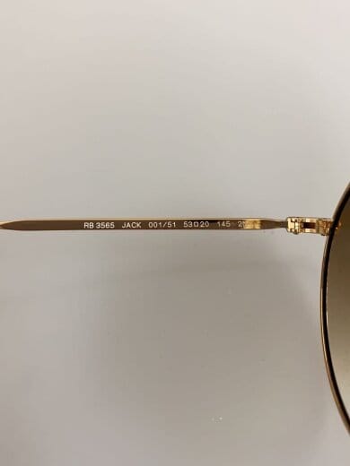 商品画像：サングラス/オーバル/GLD/BRW/レディース/RB3565 5