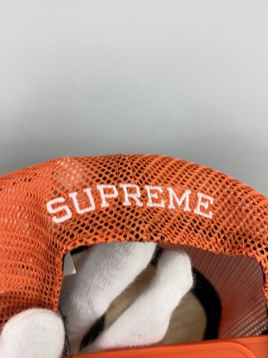 画像：Supremeキャップ/FREE/ポリエステル/ORN/無地/メンズ5