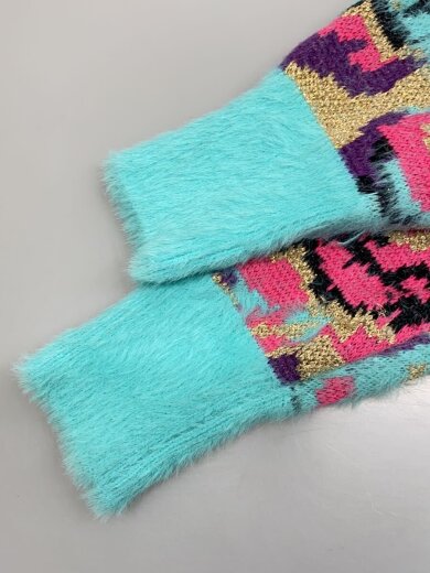 商品画像：ニット・セーター(厚手)/S/ナイロン/BLU 5