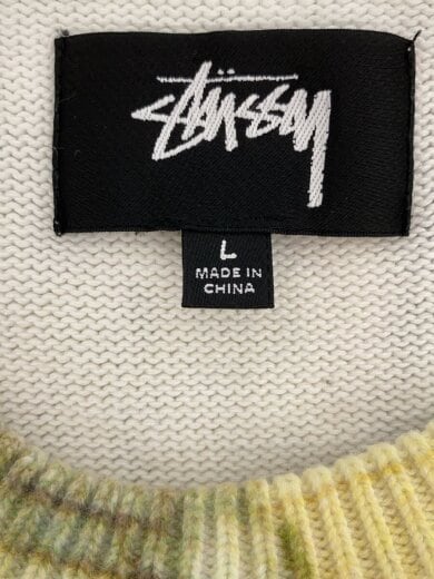 商品画像：23AW/pewter tosh print sweater/ニット・セーター(薄手)/L/コットン/マルチカラー 4