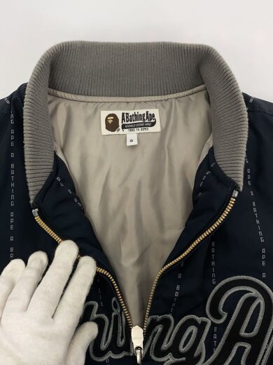 商品画像：スタジャン/S/ポリエステル/NVY/ストライプ/001LJG801003X 7