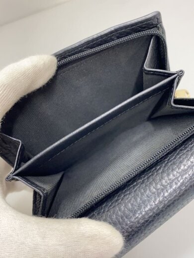 商品画像：3つ折り財布/レザー/BLK/無地/レディース/PBG2RXY BX0305 5