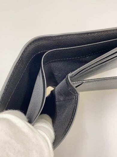 商品画像：2つ折り財布/レザー/BLK/メンズ// 5