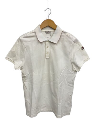 商品画像：ポロシャツ/M/コットン/WHT/E20918305150 84556 1