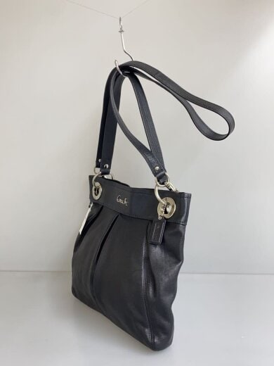 商品画像：ショルダーバッグ_オールレザー/レザー/BLK 2