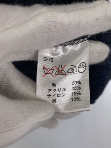 商品画像：90s/POLO SPORTSMAN/ジップアップフーディJK/ジャケット/L/ウール/NVY/オンブレCK 5