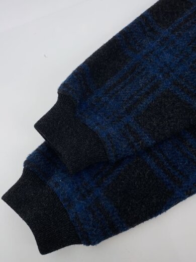 商品画像：90s/POLO SPORTSMAN/ジップアップフーディJK/ジャケット/L/ウール/NVY/オンブレCK 6