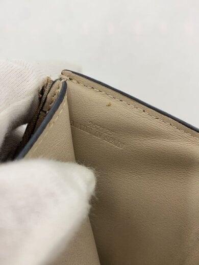 商品画像：3つ折り財布/レザー/GRN/無地/レディース// 7