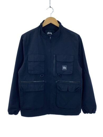 商品画像：19AW/UTILITY JACKET/ナイロンジャケット/S/ナイロン/BLK/無地/115455// 1