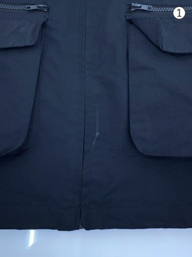 商品画像：19AW/UTILITY JACKET/ナイロンジャケット/S/ナイロン/BLK/無地/115455// 9