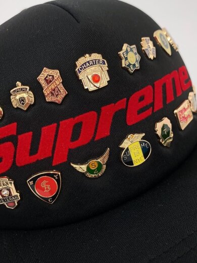 商品画像：26SS/PINS MESH BACK 5-PANEL/メッシュキャップ/FREE/ポリエステル/BLK/メンズ// 8