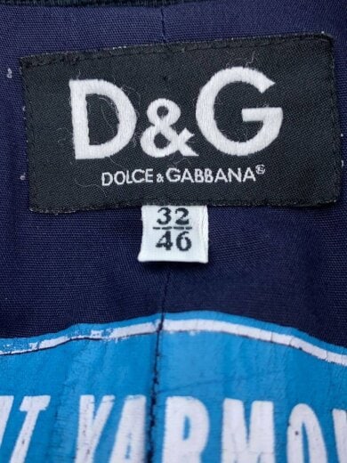 商品画像：2006AW DOLCE&GABBANA Navy Naval Double-Brested Coat/46/NVY// 4
