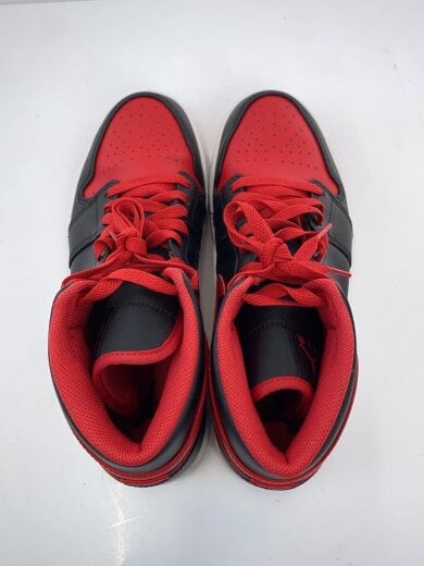 商品画像：NIKE Air Jordan Mid Black Red/ハイカットスニーカー/27cm/RED/DQ8426-060// 3