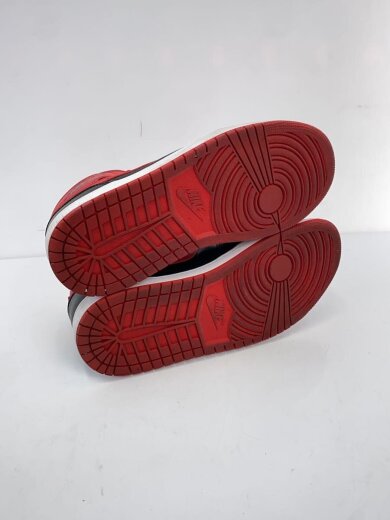 商品画像：NIKE Air Jordan Mid Black Red/ハイカットスニーカー/27cm/RED/DQ8426-060// 4