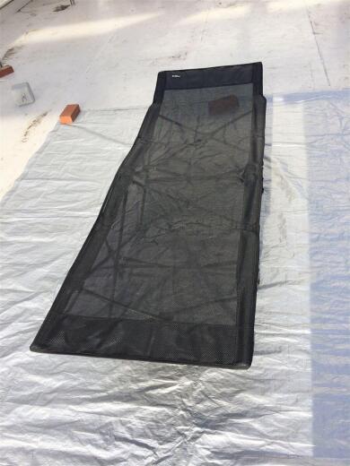 画像：TENT FACTORYコット/BLK/スパイダーアクションベッド1