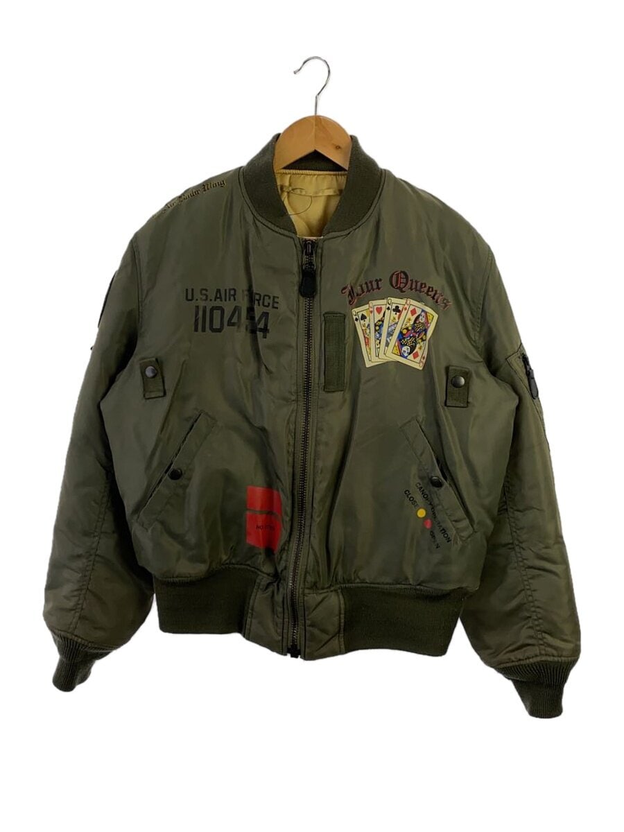 AVIREX / ジャケット/M/ナイロン/KHK/619250/58th BOMB SQ Four Queens