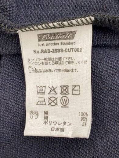 商品画像：スウェット/L/コットン/NVY/RAD-25SS-CUT002 4
