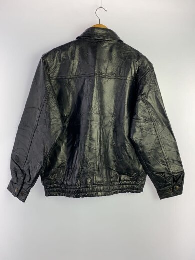 商品画像：ツギハギレザージャケット/90s/M/レザー/BLK 2