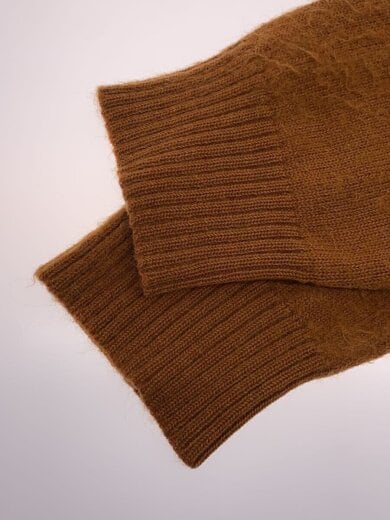 画像：LENOカーディガン(厚手)/3/カシミア/ORN/H2102-K003//5