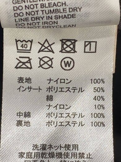 商品画像：キルティングジャケット/L/ナイロン/BLK/無地/foa405809 5