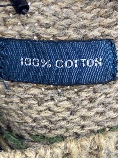 商品画像：ニット・セーター(厚手)/M/コットン/KHK/ノルディック柄/69775 5