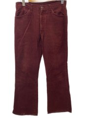 ブーツカットパンツ/--/コーデュロイ/BRD