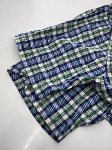 商品画像：90s/ADAMS/半袖シャツ/M/コットン/BLU/チェック 4