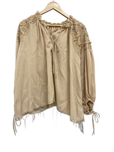 商品画像：長袖ブラウス/FREE/ポリエステル/CML/1220210216-0 1