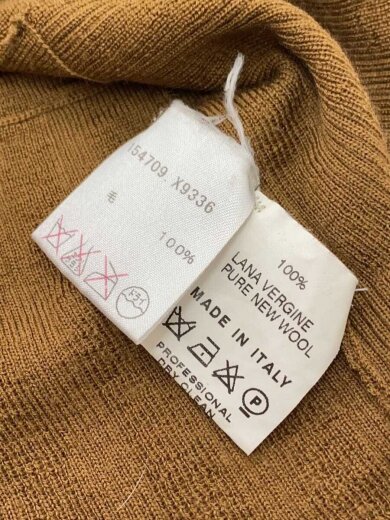 商品画像：カーディガン(薄手)/S/ウール/CML/154709x9336 4