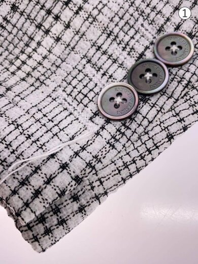 商品画像：テーラードジャケット/--/ポリエステル/WHT/A1G280 6