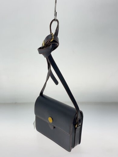 商品画像：ショルダーバッグ/レザー/BLK/無地 2