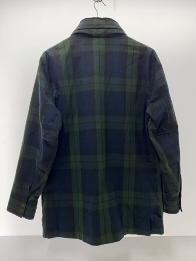商品画像：コート/M/コットン/GRN/チェック 2