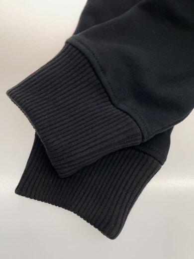 商品画像：切替ダウンジップパーカー/S/コットン/BLK 6