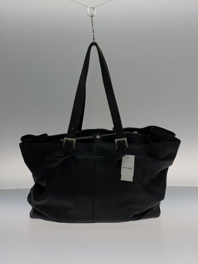 商品画像：トートバッグ/レザー/BLK/無地 3