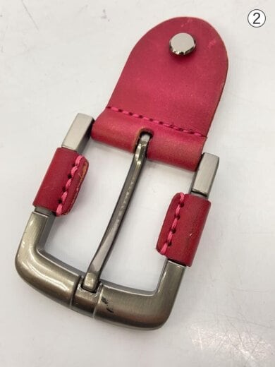 商品画像：ベルト/レザー/RED/メンズ 7