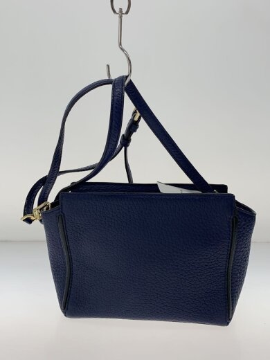 商品画像：ショルダーバッグ/レザー/NVY/無地 3