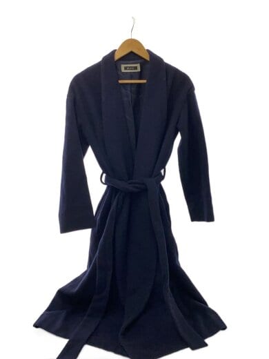 商品画像：コート/FREE/ウール/NVY/74-0054 1