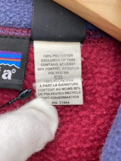 商品画像：90s/スナップT/フリースジャケット/XS/ポリエステル/PNK/25022 5