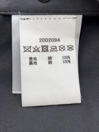 商品画像：Hooded HIKING COAT/ジャケット/38/コットン/BLK/2002094 5