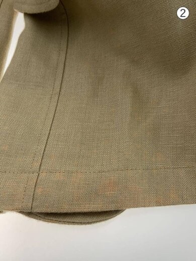 商品画像：テーラードジャケット/36/リネン/BEG/502372 8