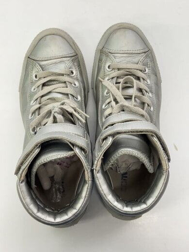 商品画像：ハイカットスニーカー/25.5cm/SLV/フェイクレザー/32965157 3