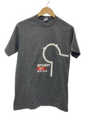 90s/USA製/Tシャツ/S/コットン/GRY