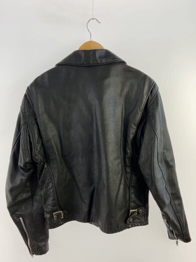 商品画像：レザージャケット・ブルゾン/--/レザー/BLK/無地 2