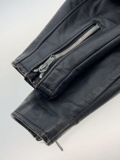 商品画像：レザージャケット・ブルゾン/--/レザー/BLK/無地 5